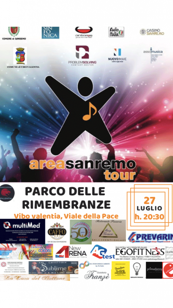Vibo Arena Sanremo Tour