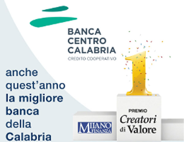 BCC Centro Calabria riconoscimento