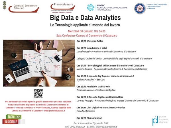 Incontro su Big data e data analytics