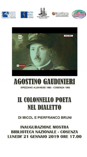 Mostra alla Biblioteca Nazionale di Cosenza su Agostino Gaudinieri