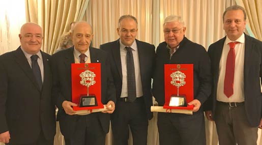 Francesco Samengo, Michele Affidato e Pippo Callipo
