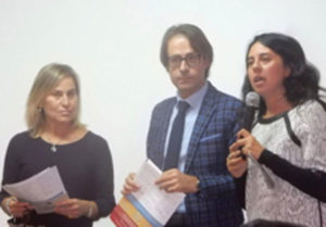 Francesca D'Agostino, Giuseppe Livoti e Teresa Timpano