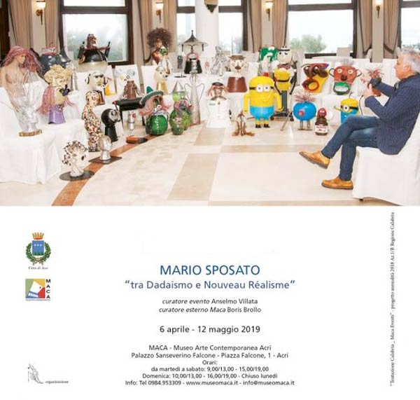 La mostra personale di Mario Sposato