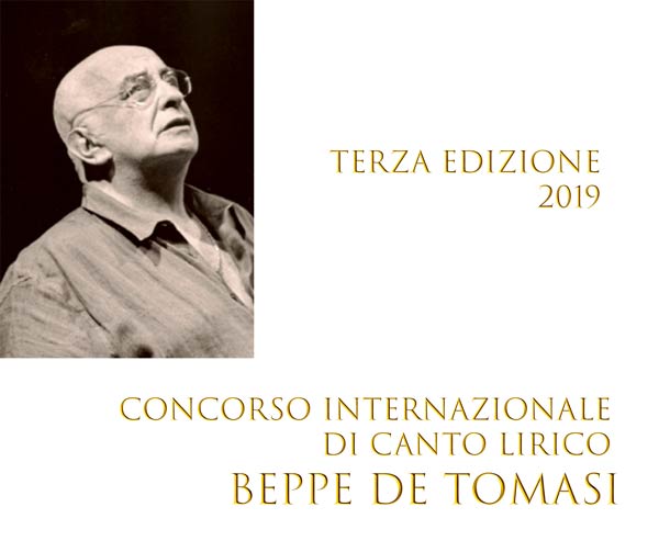 Concorso Internazionale di Canto Lirico "Beppe De Tomasi"