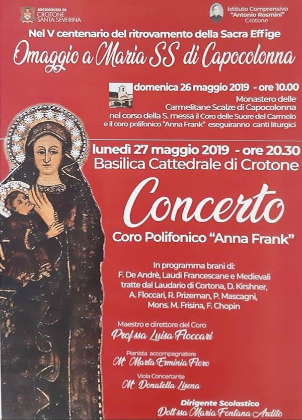 Concerto per Maria di Capocolonna