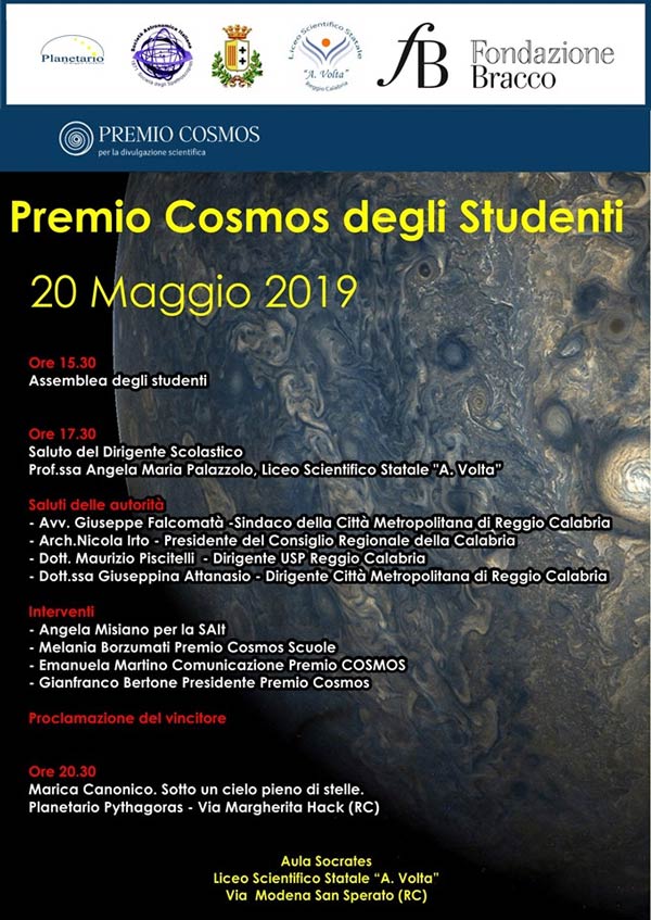 Premio Cosmos 2019