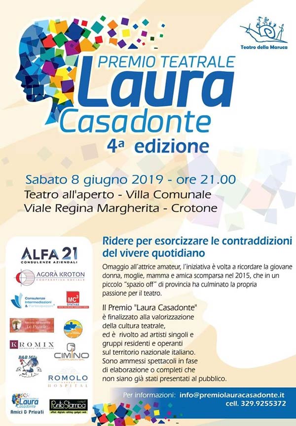 Premio teatrale Laura Casadonte