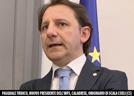 Pasquale Tridico, presidente INPS