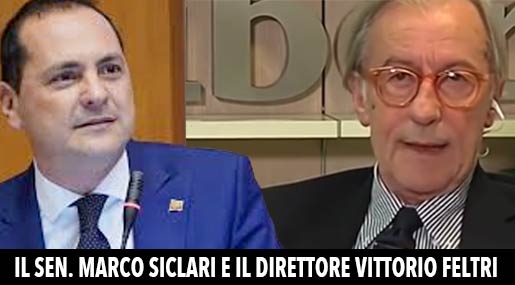Marco Siclari e Vittorio Feltri