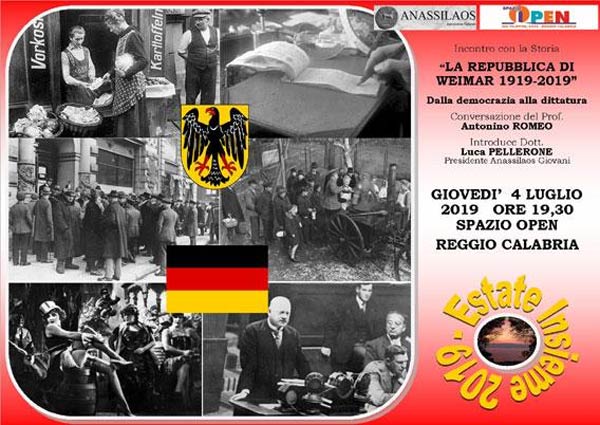La Repubblica di Weimar