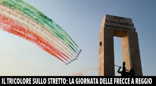 Frecce Tricolori a Reggio