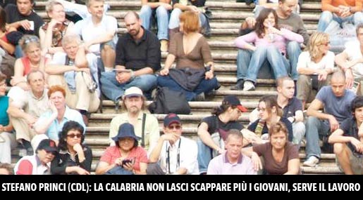 Giovani e disoccupati in Calabria