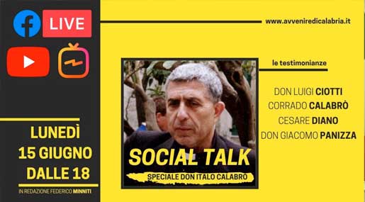 Social Talk su don Italo Calabrò
