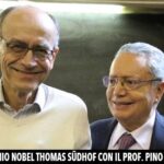 Il Premio Nobel Thomas Südhof e il prof. Pino Nisticò