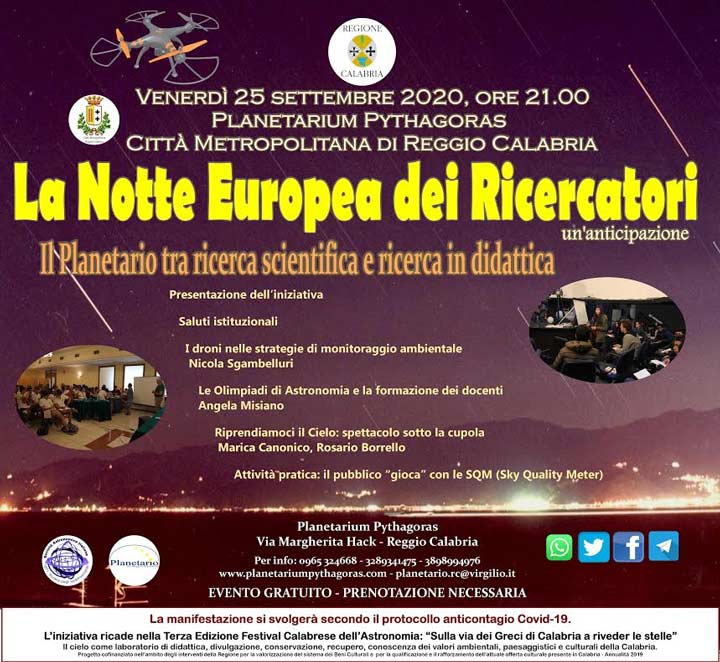 Notte Europea dei Ricercatori a Reggio Calabria