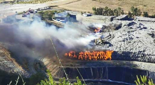 80 mila euro ai Comuni calabresi per prevenire incendi nelle discariche
