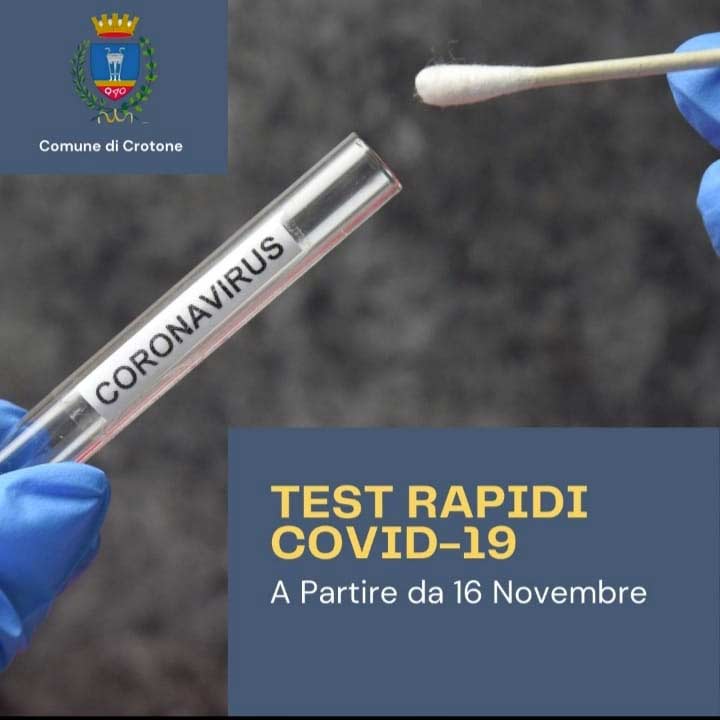 campagna di screening test covid-19