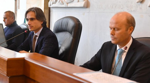 Il sindaco Falcomatà e il segretario generale di MetroCity Umberto Nucara
