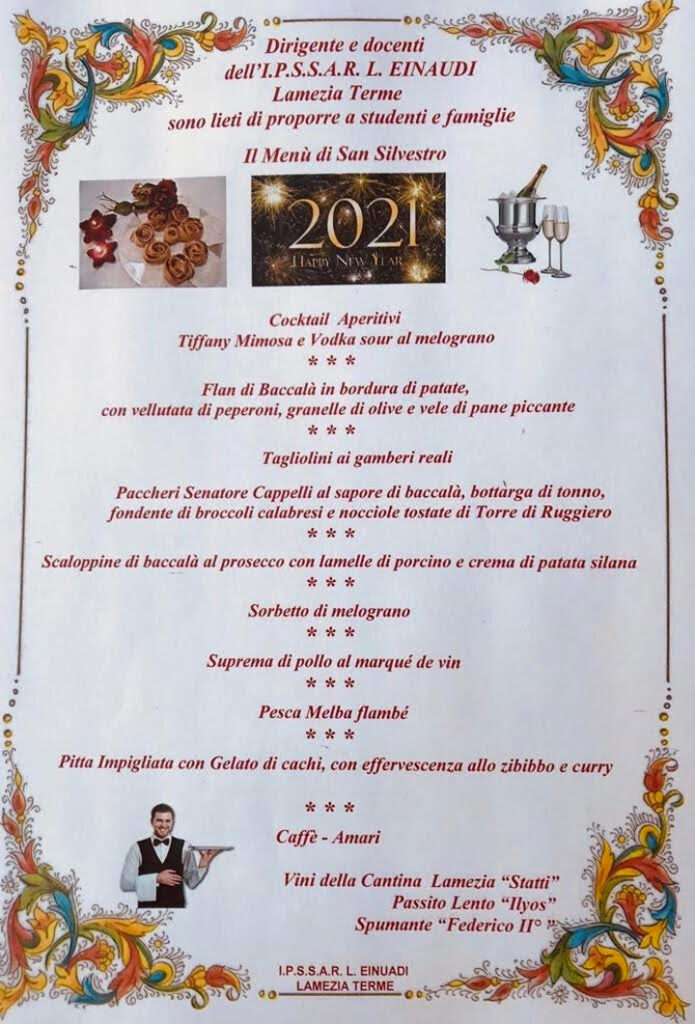 concorso menù suan silvestro