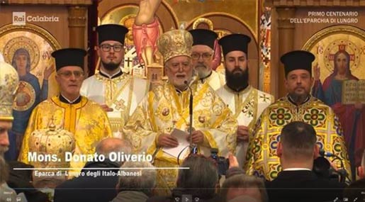 Rai Calabria, il doc sull'Eparchia di Lungro in lingua arbëreshë