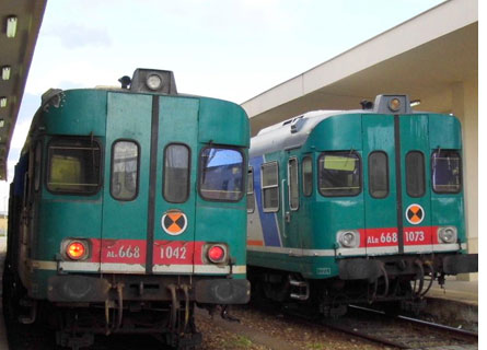 Treni dei pendolari in Calabria
