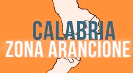 Calabria zona arancione