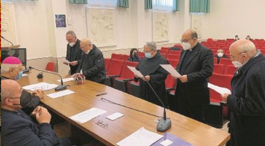 I lavori di insediamento del Tribunale ecclesiastico a Catanzaro