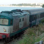 Un treno sulla Jonica