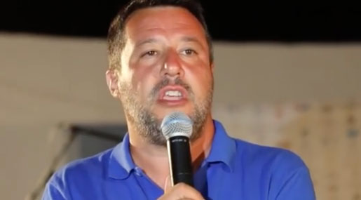 Matteo Salvini in Calabria