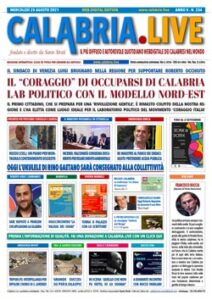 Calabria.Live 25 agosto 2021