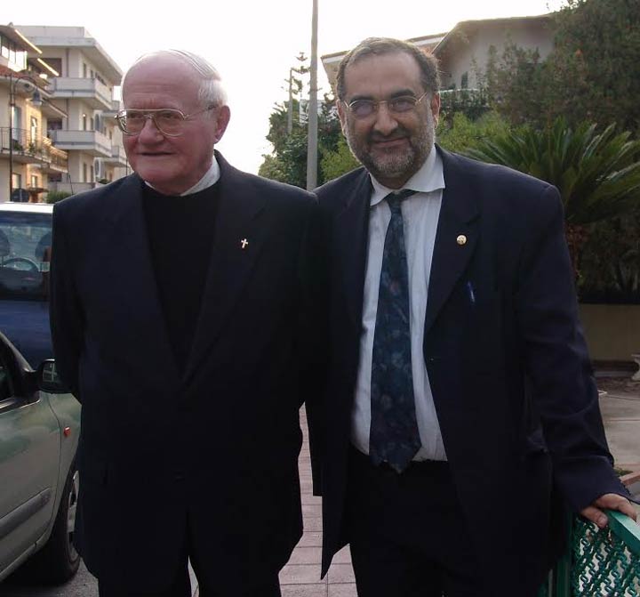 Demetrio Guzzardi e padre Maffeo Pretto