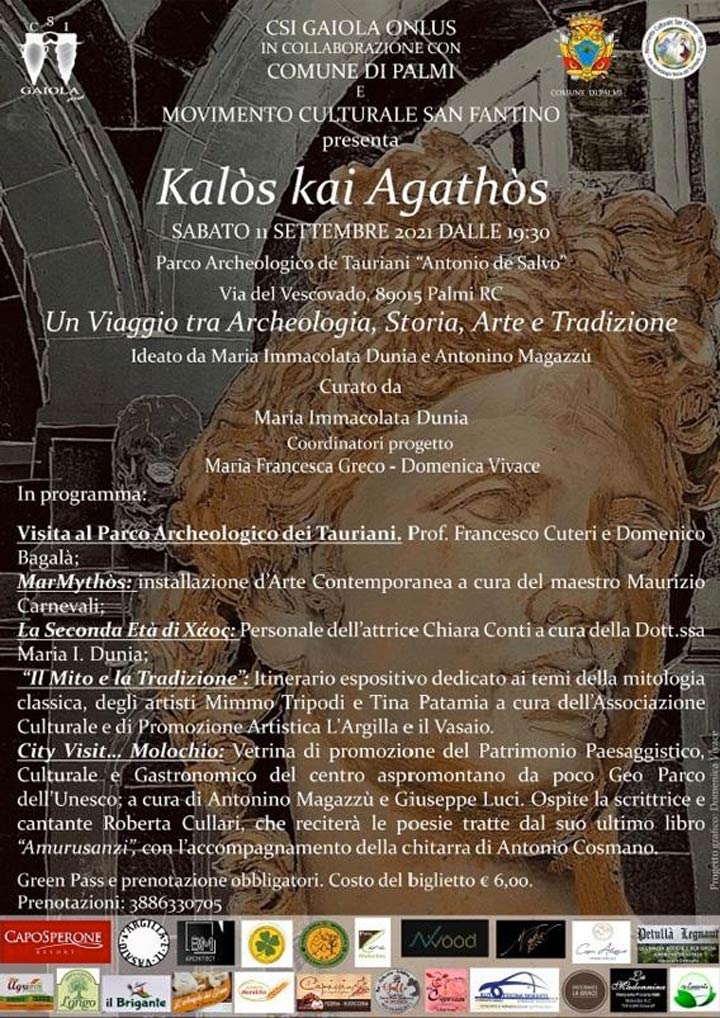 progetto “Kalòs kai Agathòs” a Palmi