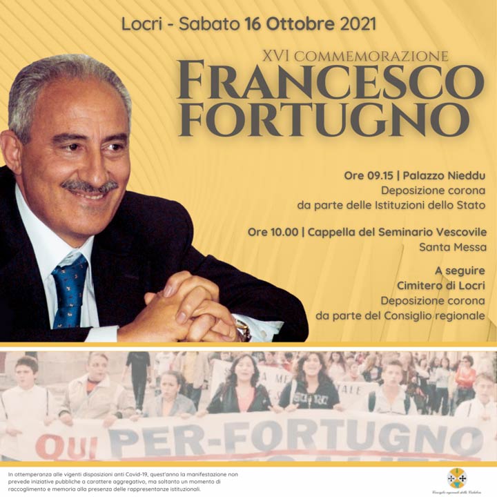 Commemorazione Francesco Fortugno