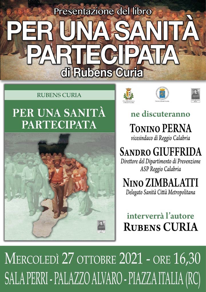 Libro sanità partecipata Rubens Curia