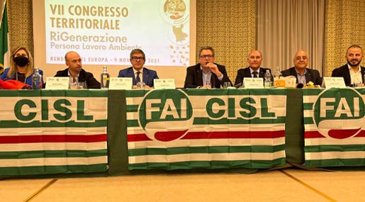 Antonio Pisani confermato Segretario generale della Fai Cisl Cosenza