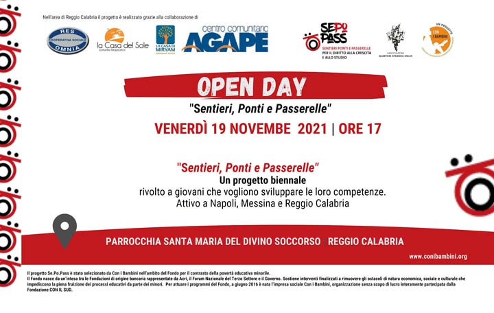 L'open day del progetto "Sentieri, Ponti e Passerelle"