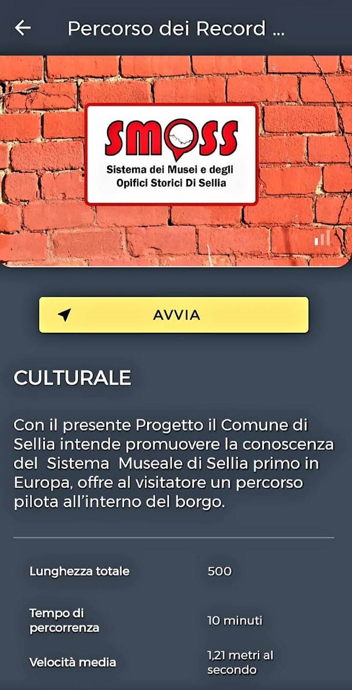 È disponibile su Play Store l'app "Sellia Guide"