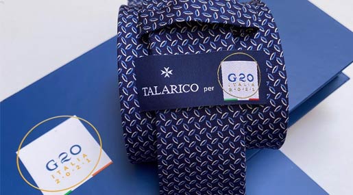 Cravatte Talarico indossate dai leader del G20