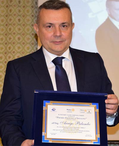 Al prof. Arrigo Palumbo il Premio "Ernesto d'Ippolito" del Rotary Club Cosenza Nord