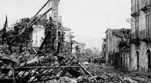 Il terremoto del 1908