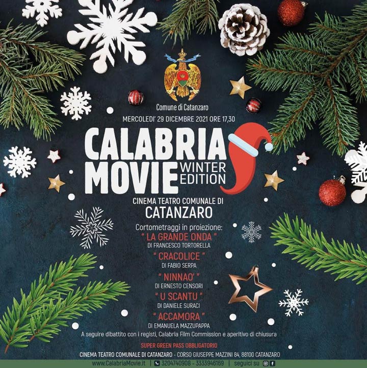 Al Teatro Comunale il Calabria Movie Winter Edition