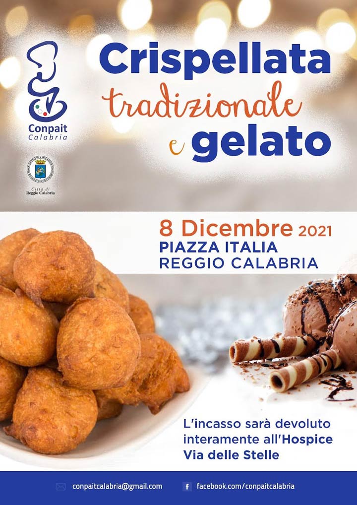 "Crispellata tradizionale e gelato" della Conpait Calabria