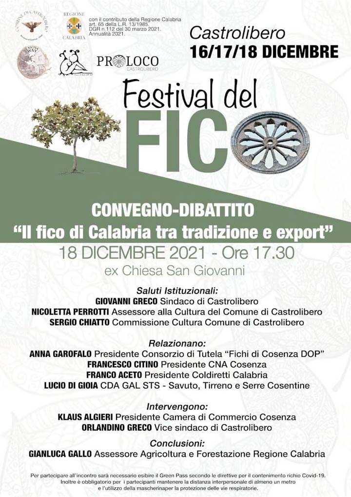 Il convegno-dibattito su "Il fico di Calabria tra tradizione e export"