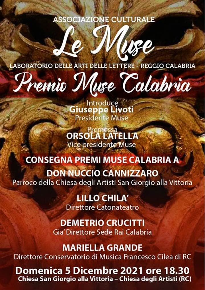 Domenica Giuseppe Livoti presenta la nascita dei Premi Muse Calabria