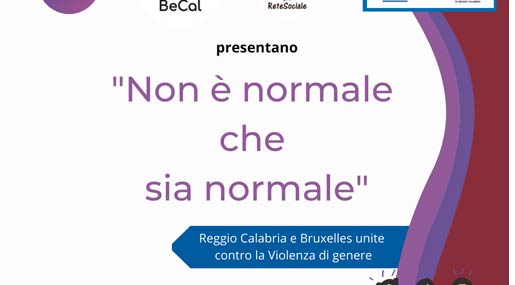 Il convegno "Non è normale che sia normale": Reggio e Bruxelles unite contro la violenza di genere