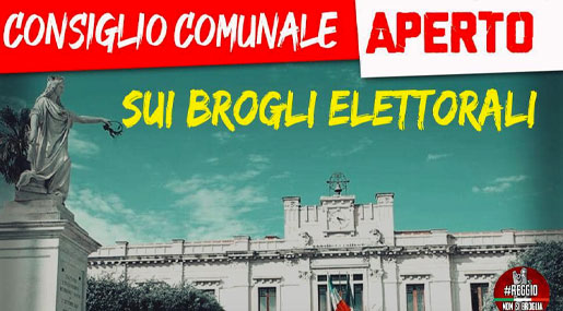 "Reggio non si broglia"