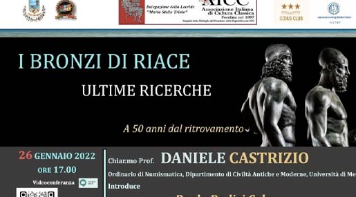 I Bronzi di Riace - Ultime ricerche: il webinar dell'Associazione Italiana di Cultura Classica delegazione Locride