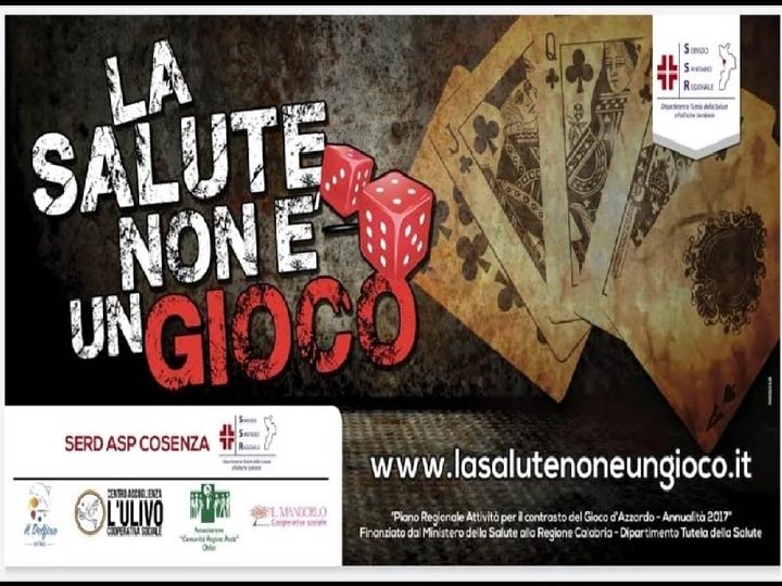 Si presentano i dati del progetto "La salute non è un gioco"