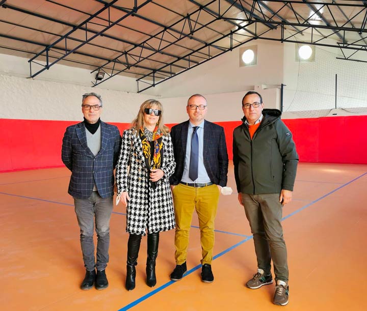 Tre nuovi impianti sportivi per l'Istituto "Pannella-Vallauri"