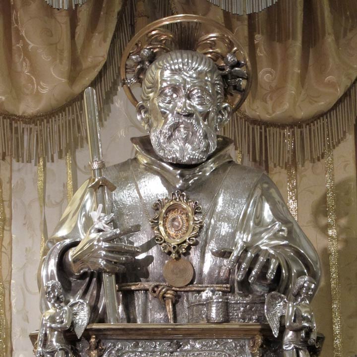 Reliquia del Mantello di S. Francesco di Paola a Cosenza